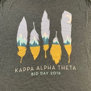 Kappa Alpha Theta long sleeve bid day shirt